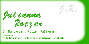 julianna rotzer business card